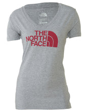 Load image into Gallery viewer, North Face Half Dome V-neck Tee Womens Style : Cg9k
