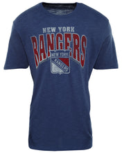 Load image into Gallery viewer, Forty Seven New York Rangers Bleacher Blue Scrum Tee Mens Style : 112193
