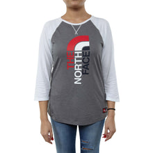 Load image into Gallery viewer, North Face Ic Tri-blend 3/4 Tee Big Kids Style : A3c16
