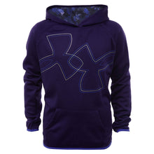 Load image into Gallery viewer, Underarmour Dual Logo Graphic Hoodie Big Kids Style : 1317812-500
