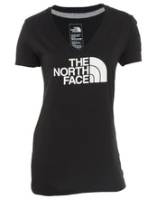 Load image into Gallery viewer, North Face Half Dome V-neck Tee Womens Style : Cg9k
