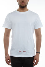 Load image into Gallery viewer, Off-white Silver Off T-shirt S/s Mens Style : Omaa002f161850520188
