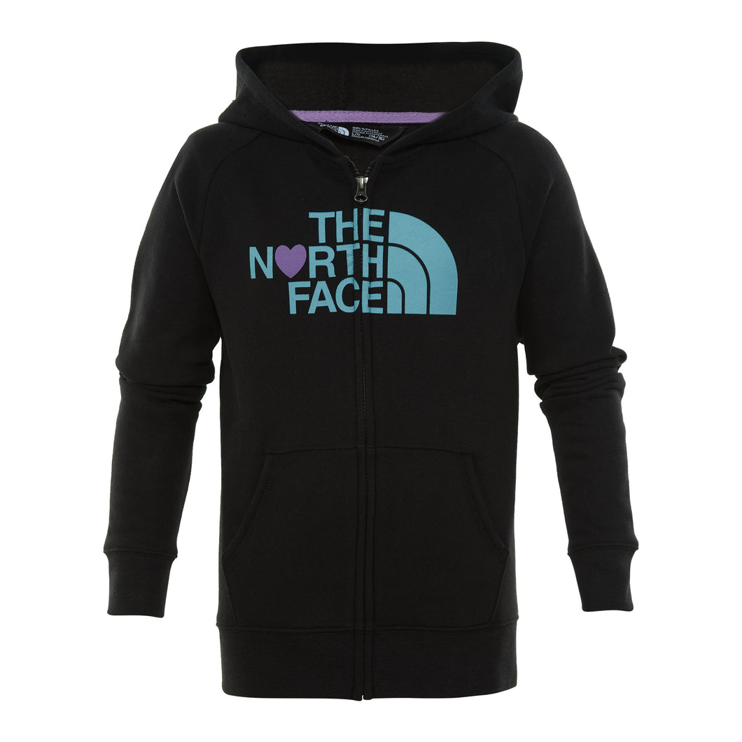 North Face Logowear Full Zip Hoodie Big Kids Style : Cb7w