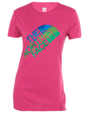 Load image into Gallery viewer, North Face S/s Blurred Lines Graphics Tee Womens Style : Cjp8
