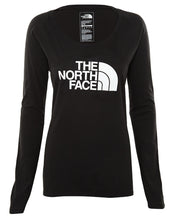 Load image into Gallery viewer, North Face Long-sleeve Half Dome Scoop Tee Womens Style : Ch2k
