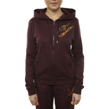 Load image into Gallery viewer, Nike Metallic Logo Full Zip Hoodie Womens Style : 938957-010
