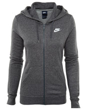 Load image into Gallery viewer, Nike Full Zip Fleece Hoodie Womens Style : 803638
