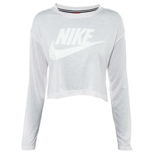 Load image into Gallery viewer, Nike Essential Long Sleeve Crop Top Womens Style : 856738
