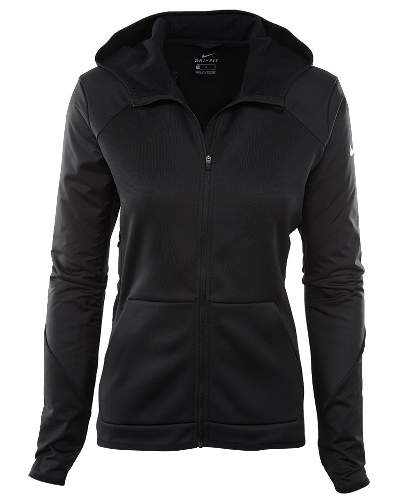 Nike Therma Hoodie Fz Overlay Womens Style : 802919
