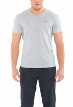 Load image into Gallery viewer, Lacoste Short Sleeve Pima Jersey V neck T-shirt Style # TH6604-51
