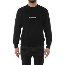 Load image into Gallery viewer, Supreme Chest Stripe Raglan Sweater Mens Style : Sp-csrs-BK

