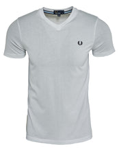 Load image into Gallery viewer, Fred Perry V Neck T-shirt Mens Style : M6717
