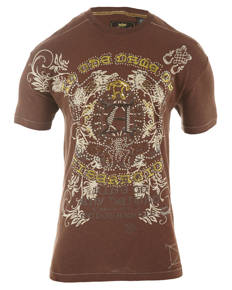 Akdmks Rise Ss Crew Mens Style : A46s67