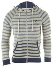 Load image into Gallery viewer, Truereligion Striped Terry Zip Hoodie Mens Style : Mwsa422fq4
