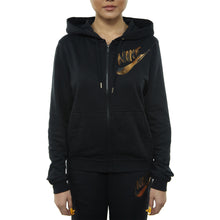 Load image into Gallery viewer, Nike Metallic Logo Full Zip Hoodie Womens Style : 938957-010

