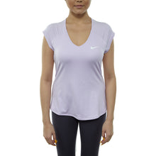 Load image into Gallery viewer, Nike Court Pure Tennis Top Womens Style : 728757-514

