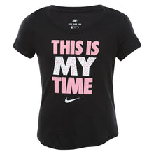 Load image into Gallery viewer, Nike This Is My Time Tee Little Kids Style : 923645-010
