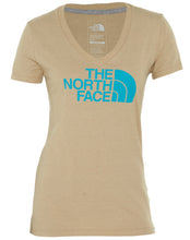 Load image into Gallery viewer, North Face Half Dome V-neck Tee Womens Style : Cg9k
