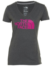 Load image into Gallery viewer, North Face Half Dome V-neck Tee Womens Style : Cg9k
