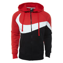 Load image into Gallery viewer, Nike Large Swoosh Full-zip Hoodie Mens Style : Bq6458-351
