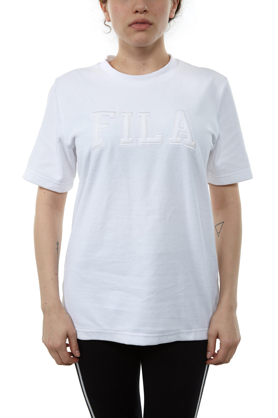 Fila Olivia Velour Tee Womens Style : Lw173d85