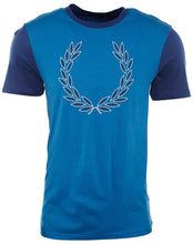 Load image into Gallery viewer, Fred Perry Two Tone Laurel Wreath T-shirt Mens Style : M8367

