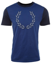 Load image into Gallery viewer, Fred Perry Two Tone Laurel Wreath T-shirt Mens Style : M8367
