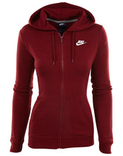 Load image into Gallery viewer, Nike Full Zip Fleece Hoodie Womens Style : 803638
