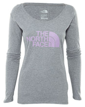 Load image into Gallery viewer, North Face Long-sleeve Half Dome Scoop Tee Womens Style : Ch2k
