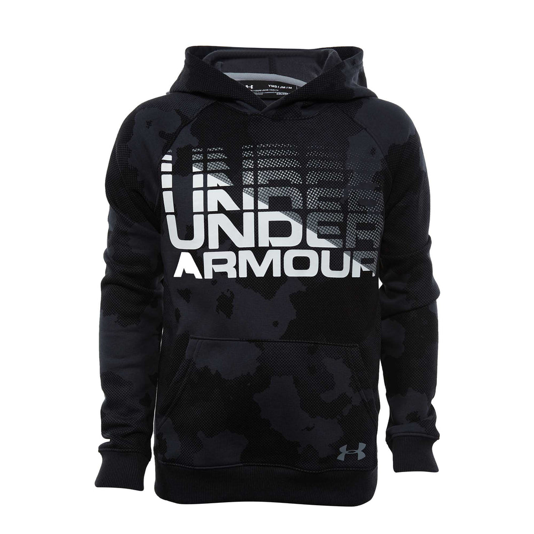 Underarmour Rival Wordmark Hoodie Big Kids Style : 1318222-002